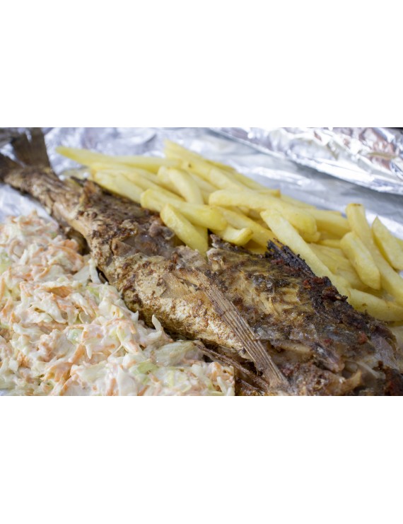 Grilled Croaker fish
