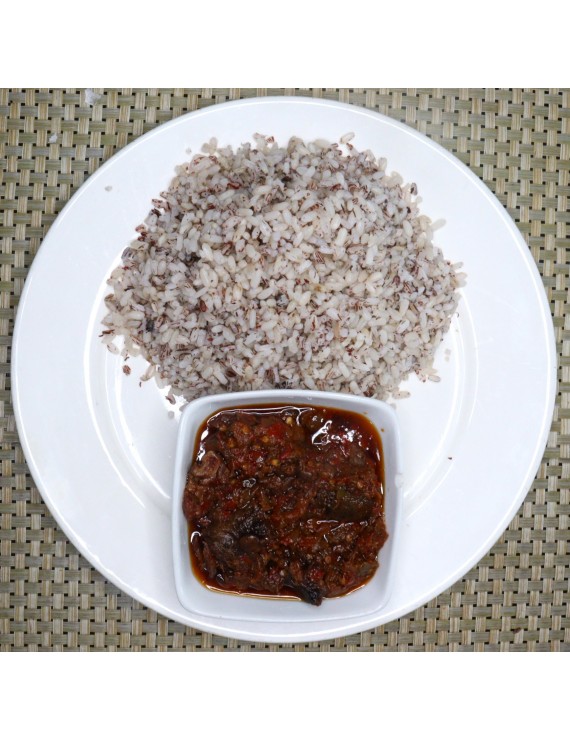 Ofada Rice & Sauce